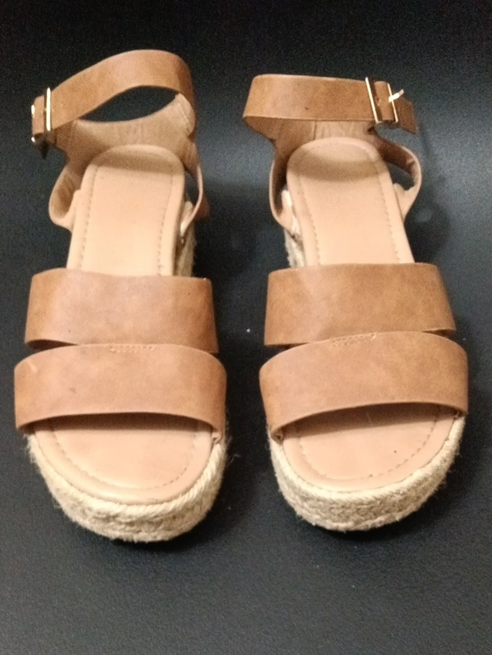 Women’s Tan Strap Espadrille Sandals